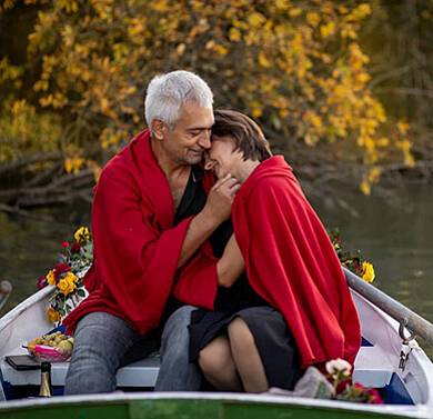 Романтические свидание на лодке в Краснодаре